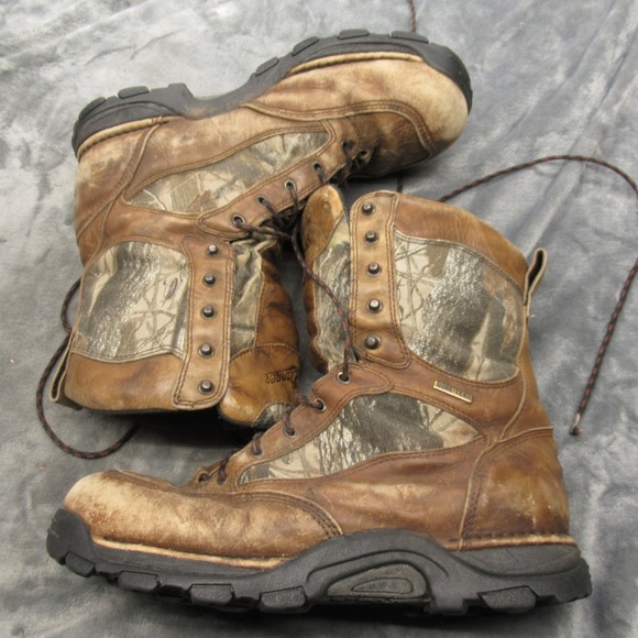 Danner Mens Boots 13 Hunt GORETEX Camo Leather Insulated Waterproof Pronghorn 8\